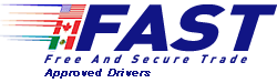 Fast Free And Secure Trade, Approved Drivers